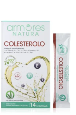 Armores Natura Colesterolo Integratore 14 Stick Pack 10ml