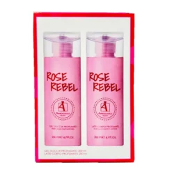 Arrogance Rose Rebel Cofanetto Shampoo Doccia 200ml + Lozione Corpo 200ml