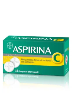 Aspirina C 400+240mg Con Vitamina C 10 Compresse Effervescenti