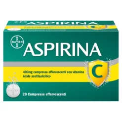 Aspirina C Per Influenza Raffreddore E Febbre Con Vitamina C 20 Compresse Effervescenti