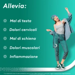 Aspirina In Granuli Senza Acqua Antidolorifico E Antinfiammatorio Per Mal Di Testa 2 confezioni da 20 bustine