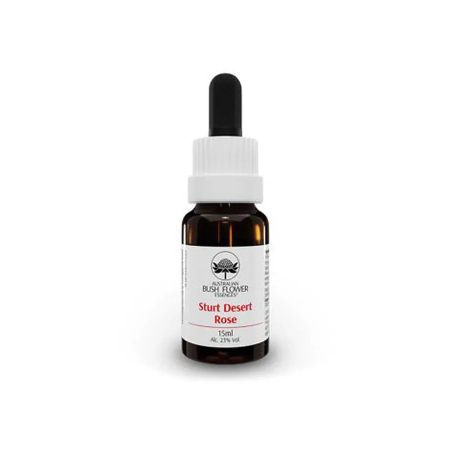 Australian Bush Flowers Essences Stuart Desert Rose 15ml
