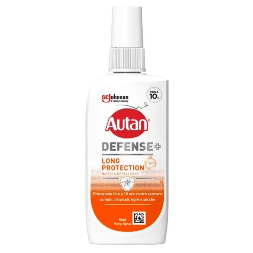 Autan Defense Long Protection Spray Repellente Antizanzare 100ml