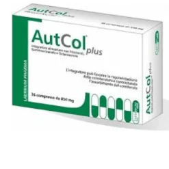 Autcol Plus Integratore Controllo Colesterolo 36 Compresse