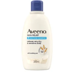 Aveeno Skin Relief Shampoo Naturale Cuoio Capelluto Secco Senza Sapone 300ml