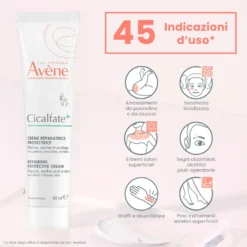 Avene Cicalfate+ Crema Ristrutturante Protettiva Pelle Fragilizzata, Con Acqua Termale 40ml