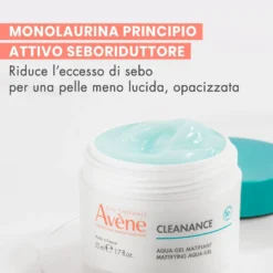 Avene Cleanance Aqua-gel Opacizzante Pelle Grassa Con Imperfezioni 50ml