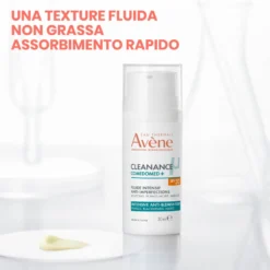 Avene Cleanance Comedomed+ Fluido Intensivo Quotidiano Anti-imperfezioni Niacinamide Spf30 30ml