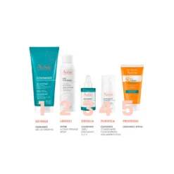 Avene Cleanance Gel Detergente Purificante E Opacizzante Pelle Grassa A Tendenza Acneica 200ml