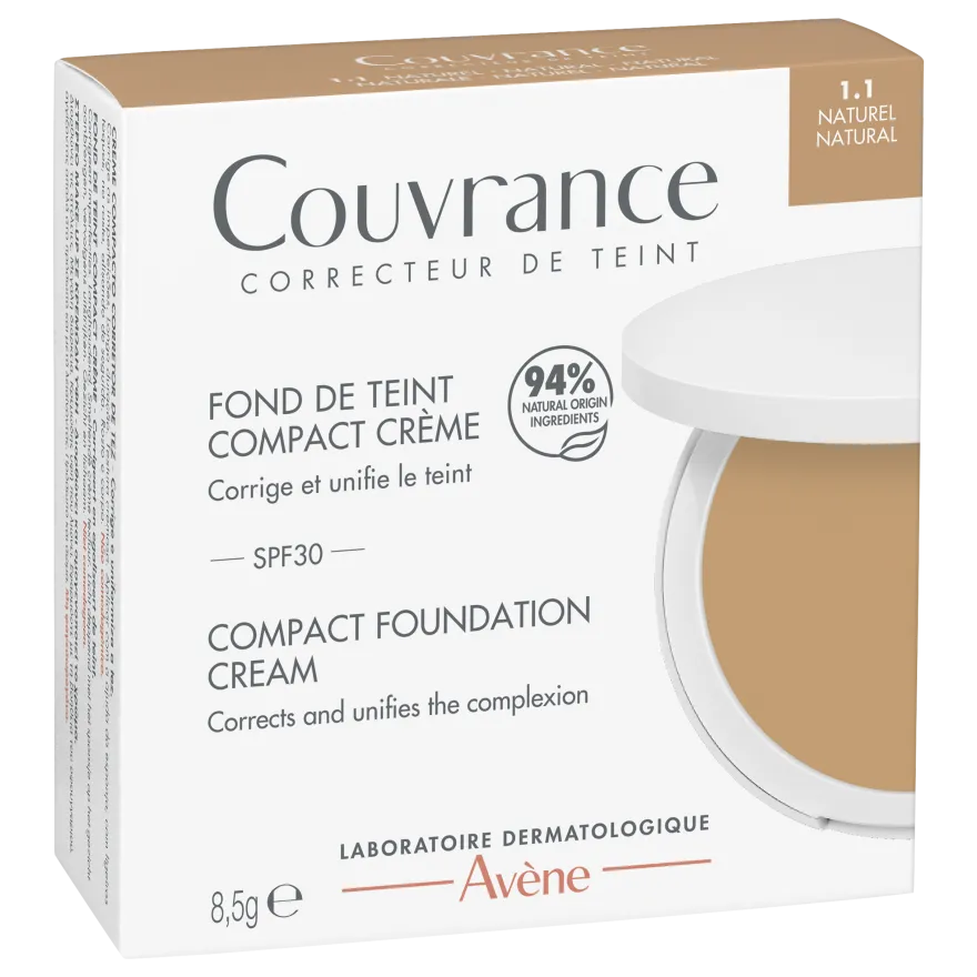 Avene Crema Compatta Colorata 1.1 Naturale Couvrance 8,5g