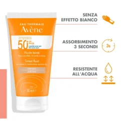 Avene Fluido Solare Viso Colorato Spf50+ 50ml