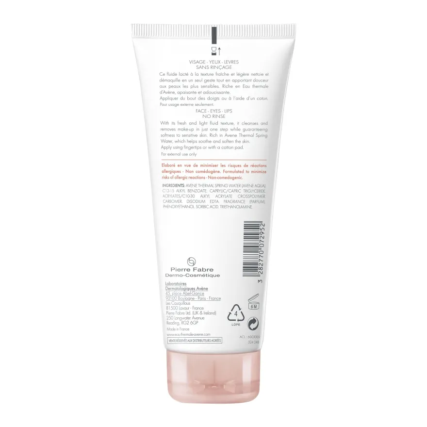 Avene Fluido Struccante 3 In 1 Pelle Sensibile 200ml