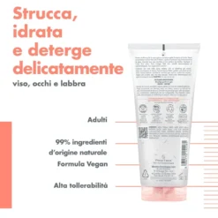Avene Gel Micellare Struccante Viso Occhi E Labbra Con Acqua Termale Pelle Sensibile E Secca 200ml