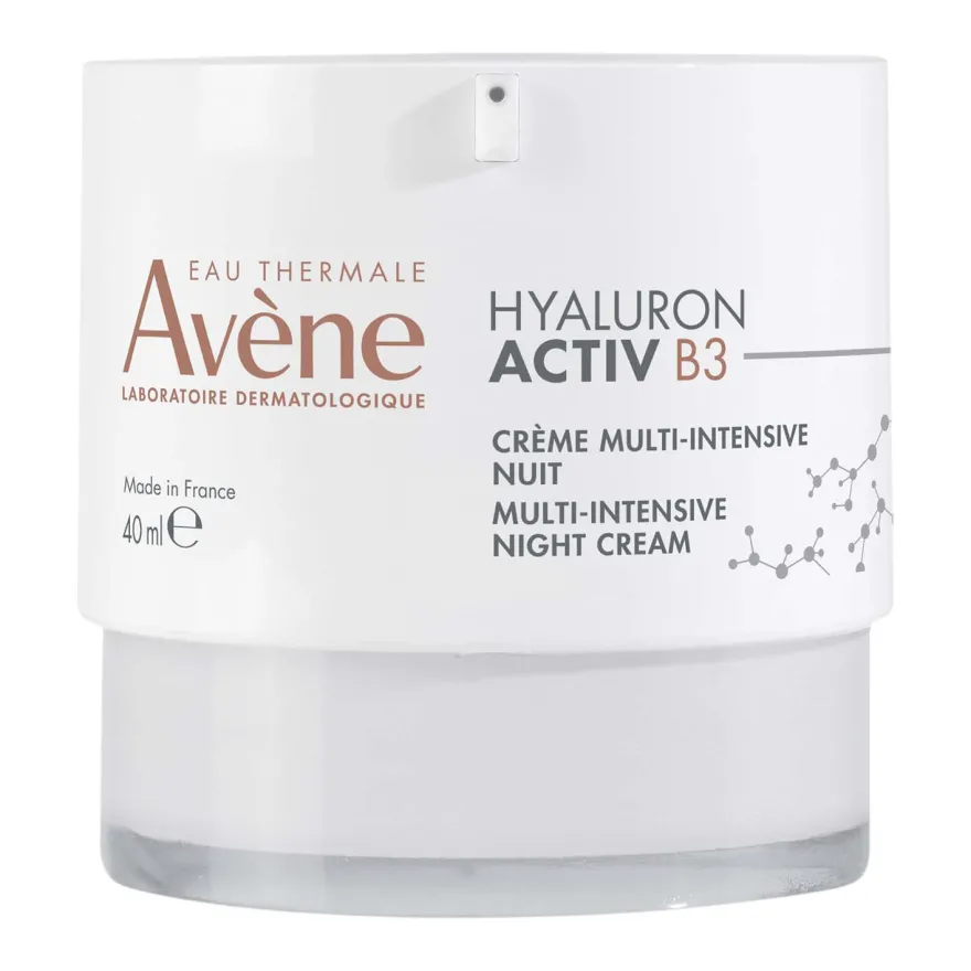 Avene Hyaluron Activ B3 Crema Notte Multi-intensive Anti-età Con Acido Ialuronico Niacinamide E Retinal 40ml