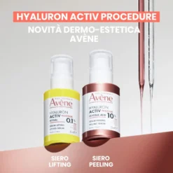 Avene Hyaluron Activ Procedure Siero Peeling Acido Glicolico 10% Esfoliante Antietà 30ml