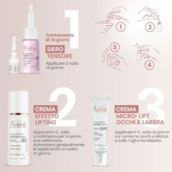 Avene Hyaluron Activ Procedure Micro-lift Crema Labbra E Occhi Con Retinal Niacinamide Acido Ialuronico 15ml