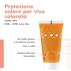 Avene Solaire Teintè Cleanance Solare Viso Colorato Spf50+ 50ml