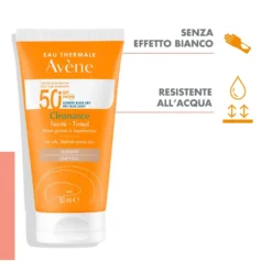 Avene Solaire Teintè Cleanance Solare Viso Colorato Spf50+ 50ml