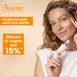 Avene Solare Fluido Anti-età Spf50 Protezione E Azione Antirughe 40ml