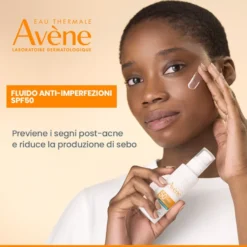Avene Solare Fluido Anti-imperfezioni Spf50 Protezione E Opacizzante 40ml