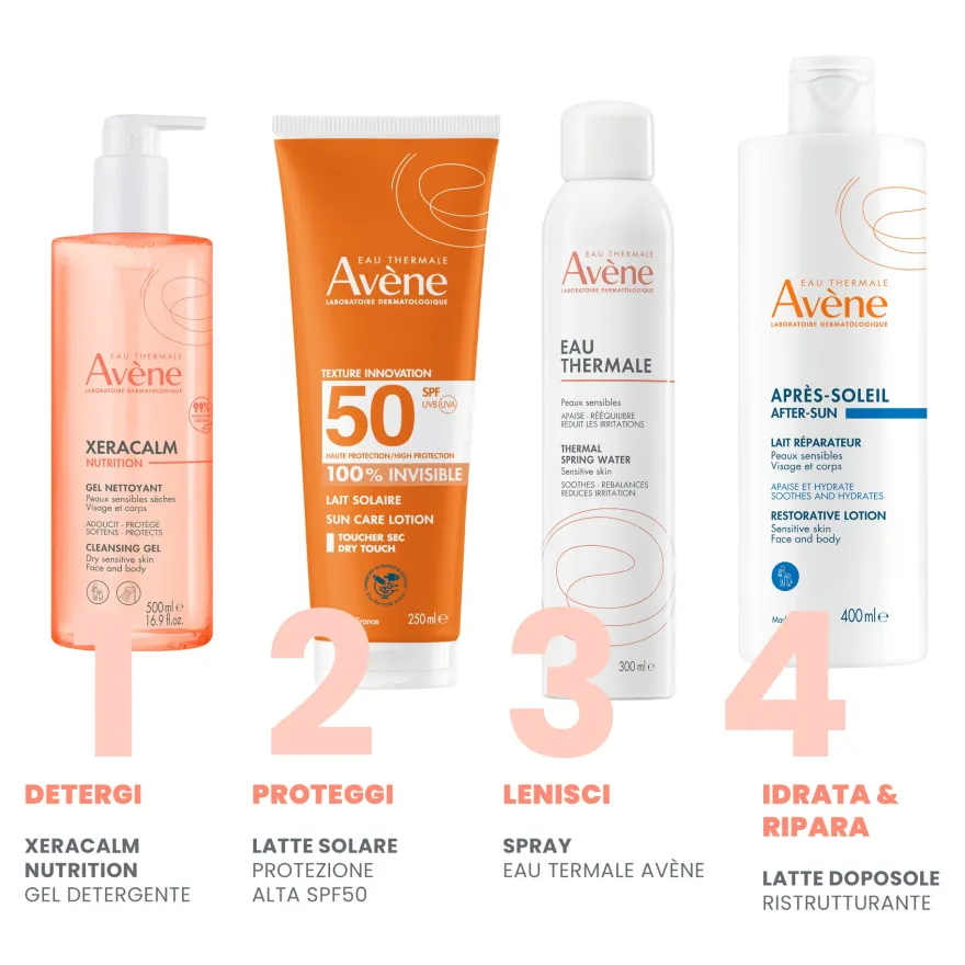 Avene Solare Latte Protezione Intensa Spf50 100ml
