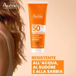 Avene Solare Latte Spf50 Protezione Alta Viso E Corpo Pelle Sensibile 250ml