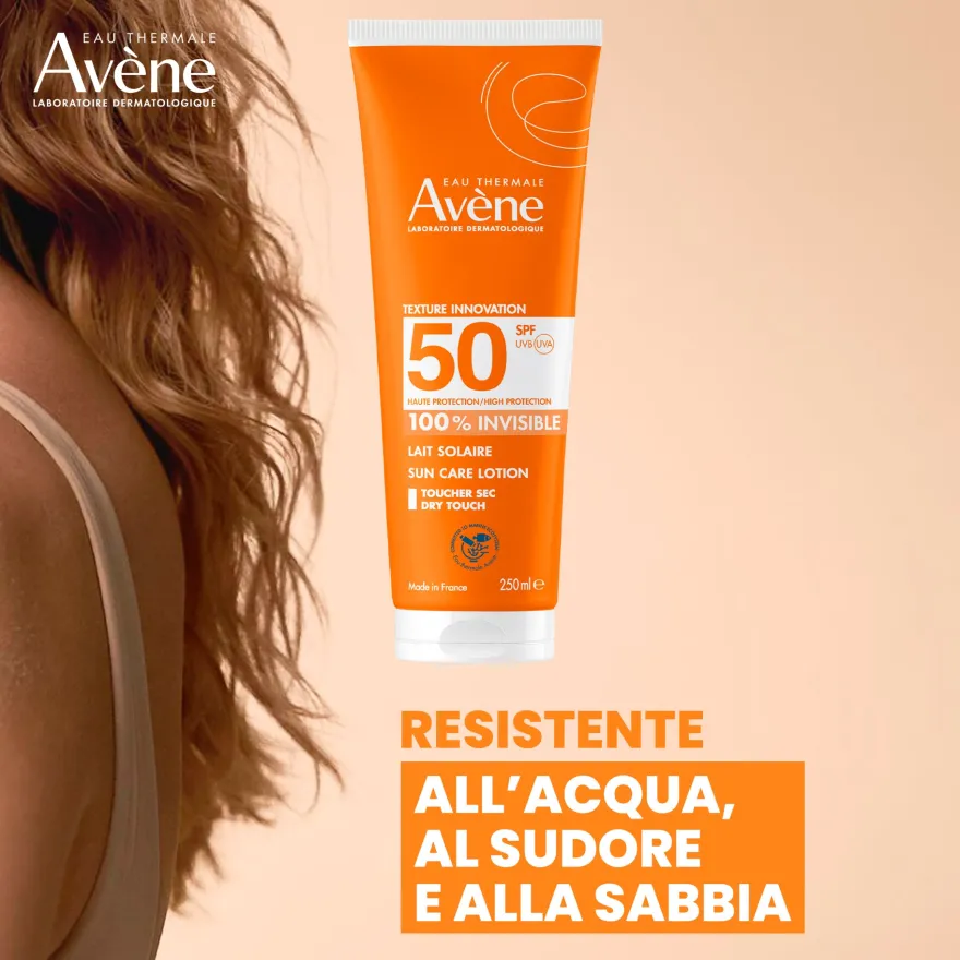 Avene Solare Latte Spf50 Protezione Alta Viso E Corpo Pelle Sensibile 250ml