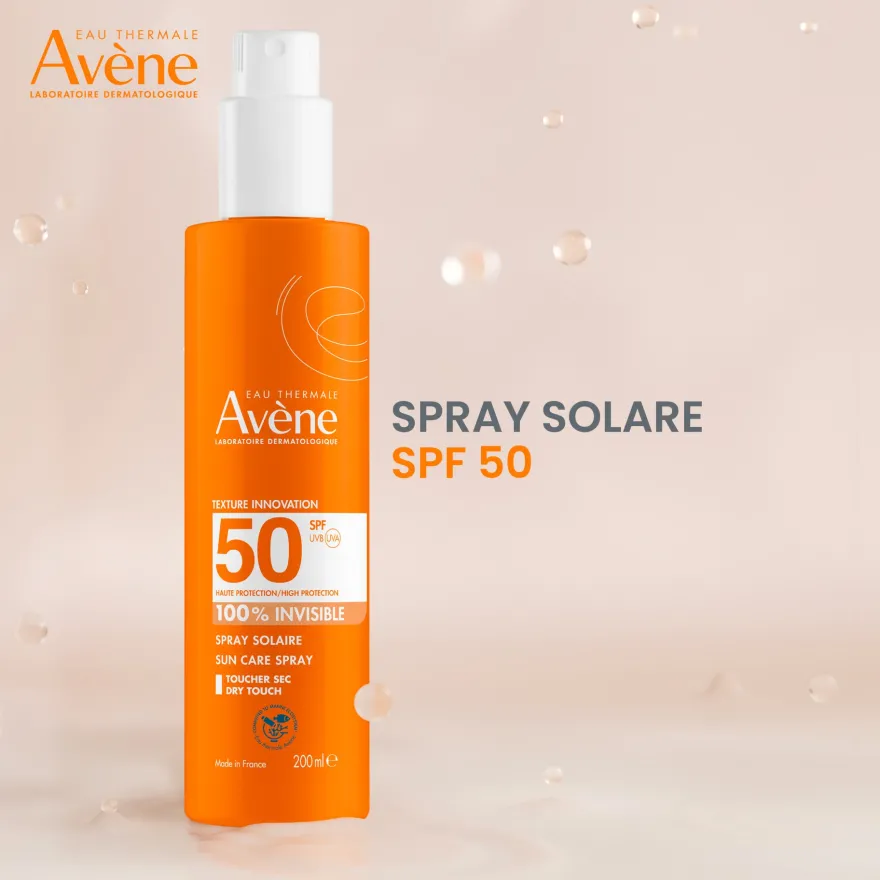 Avene Solare Spray Spf50 Protezione Alta Pelle Sensibile 200ml