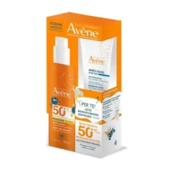 Avene Spray Solare Bambini Spf50 200ml + Doposole Ristrutturante 50ml