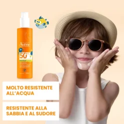 Avene Spray Solare Bambini Spf50+ Protezione Alta 200ml