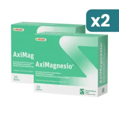 Aximagnesio Integratore Alimentare 2 confezioni da 20 Bustine