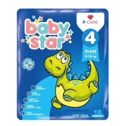Babystar Pannolino 8/18kg Taglia 4 18 Pezzi