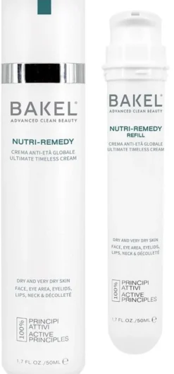 Bakel Nutri-remedy Crema Anti-età Globale Pelle Secca 50ml