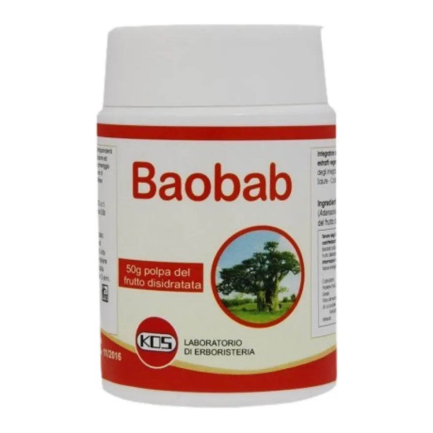 Baobab Polvere Integratore Alimentare 50g