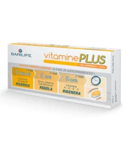 Barilife Vitamine Plus Integratore Multivitaminico 30 Compresse Trifase