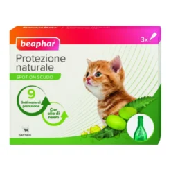 Beaphar Spot On Protezione Naturale Gattino 0,4ml 3 Pipette