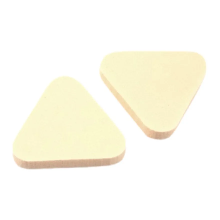 Beautytime Spugna Triangolare Applicazione Precisa Trucco 2 Pezzi