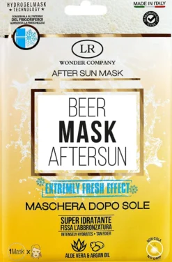 Beer Mask Aftersun Maschera Doposole