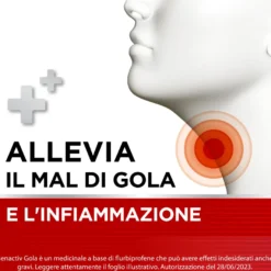 Benactiv Gola Spray Trattamento Infiammazione Gola 15ml