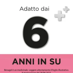Benagol 0,6mg+1,2mg Pastiglie Gola Fragola Senza Zucchero 24 Pastiglie