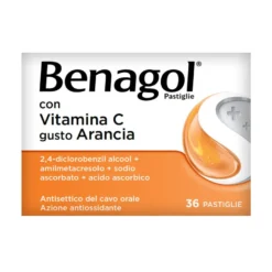 Benagol Vitamina C Arancia 36 Pastiglie