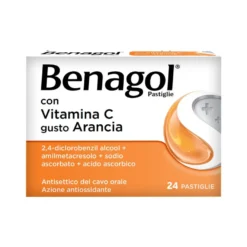 Benagol Vitamina C Gusto Arancia 24 Pastiglie