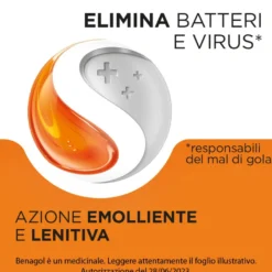 Benagol Vitamina C Gusto Arancia 24 Pastiglie