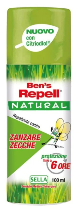 Ben's Repell Natural Repellente Zanzare Zecche 100ml