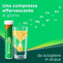 Berocca Plus Integratore Vitamine Minerali Per Energia Concentrazione Memoria 15 Compresse Effervescenti