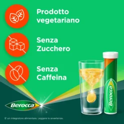 Berocca Plus Integratore Vitamine Minerali Per Energia Concentrazione Memoria 15 Compresse Effervescenti