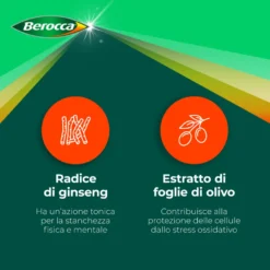 Berocca Plus Integratore Vitamine Minerali Per Energia Concentrazione Memoria 30 Compresse