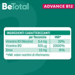 Be-total Advance B12 50+ Anni 30 Flaconcini