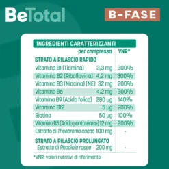 Be-total B-fase Integratore Energia Rapida E Prolungata 20 Compresse