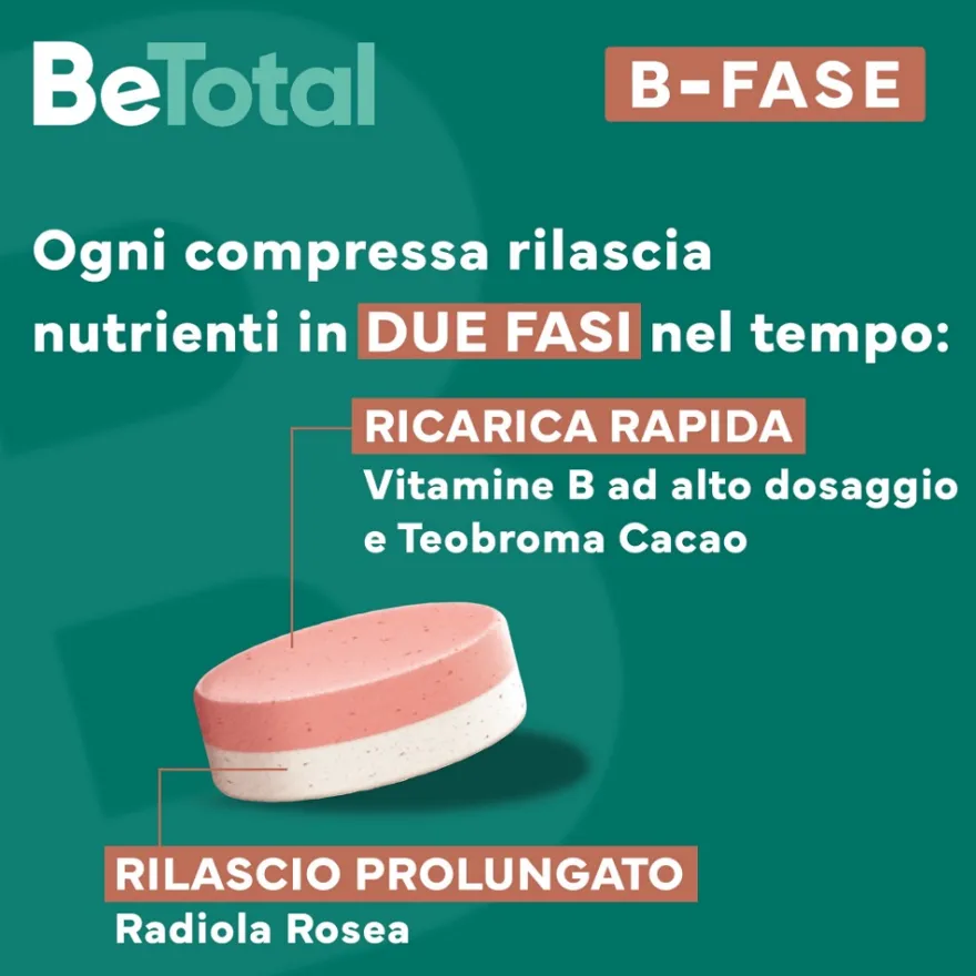 Be-total B-fase Integratore Energia Rapida E Prolungata 20 Compresse